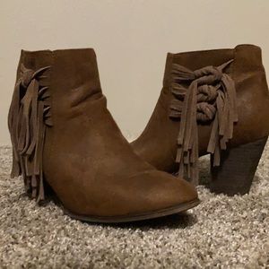 Fergie Fringe Booties